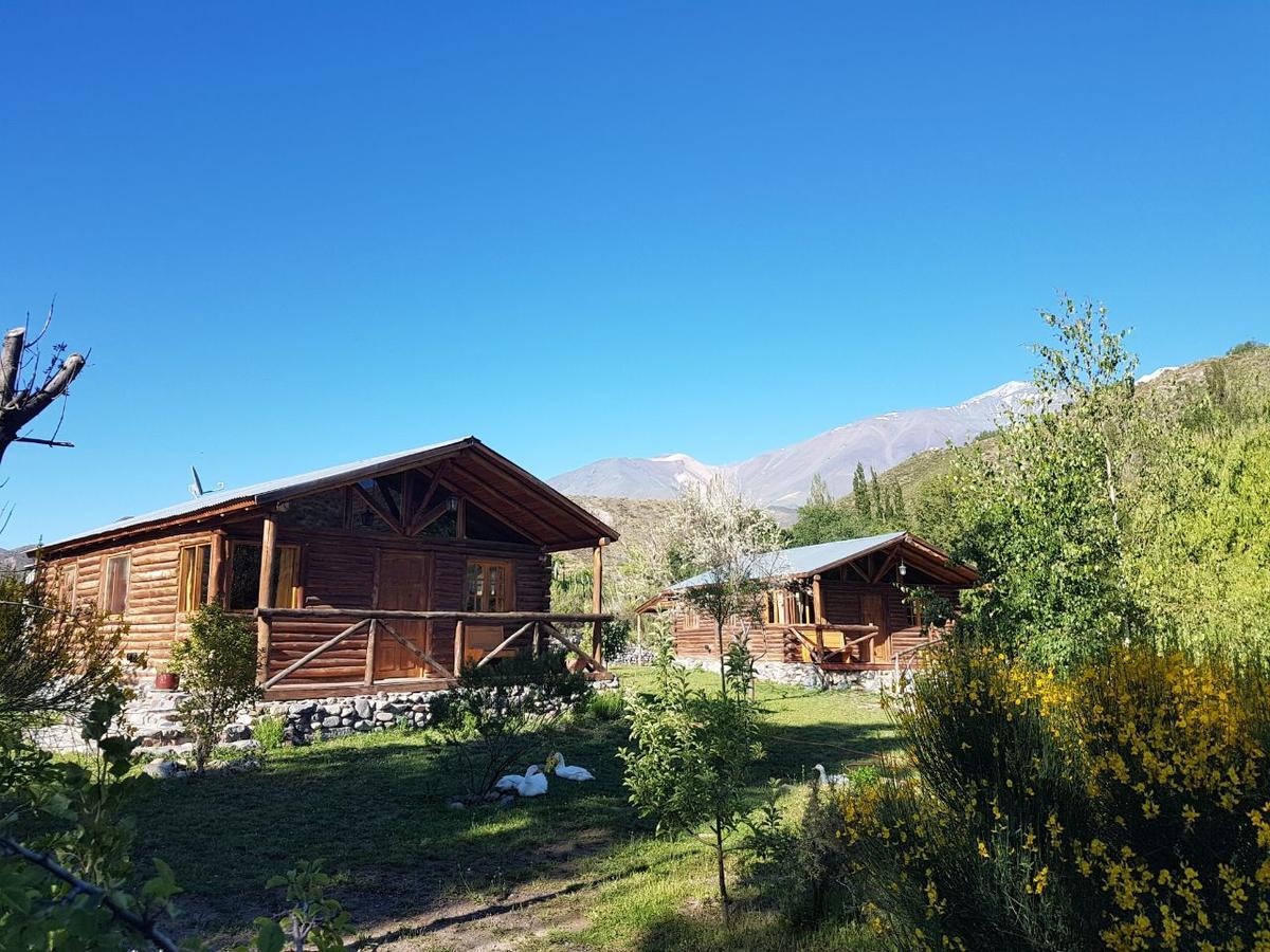 Posta Nehuen Cabanas Potrerillos Exterior foto
